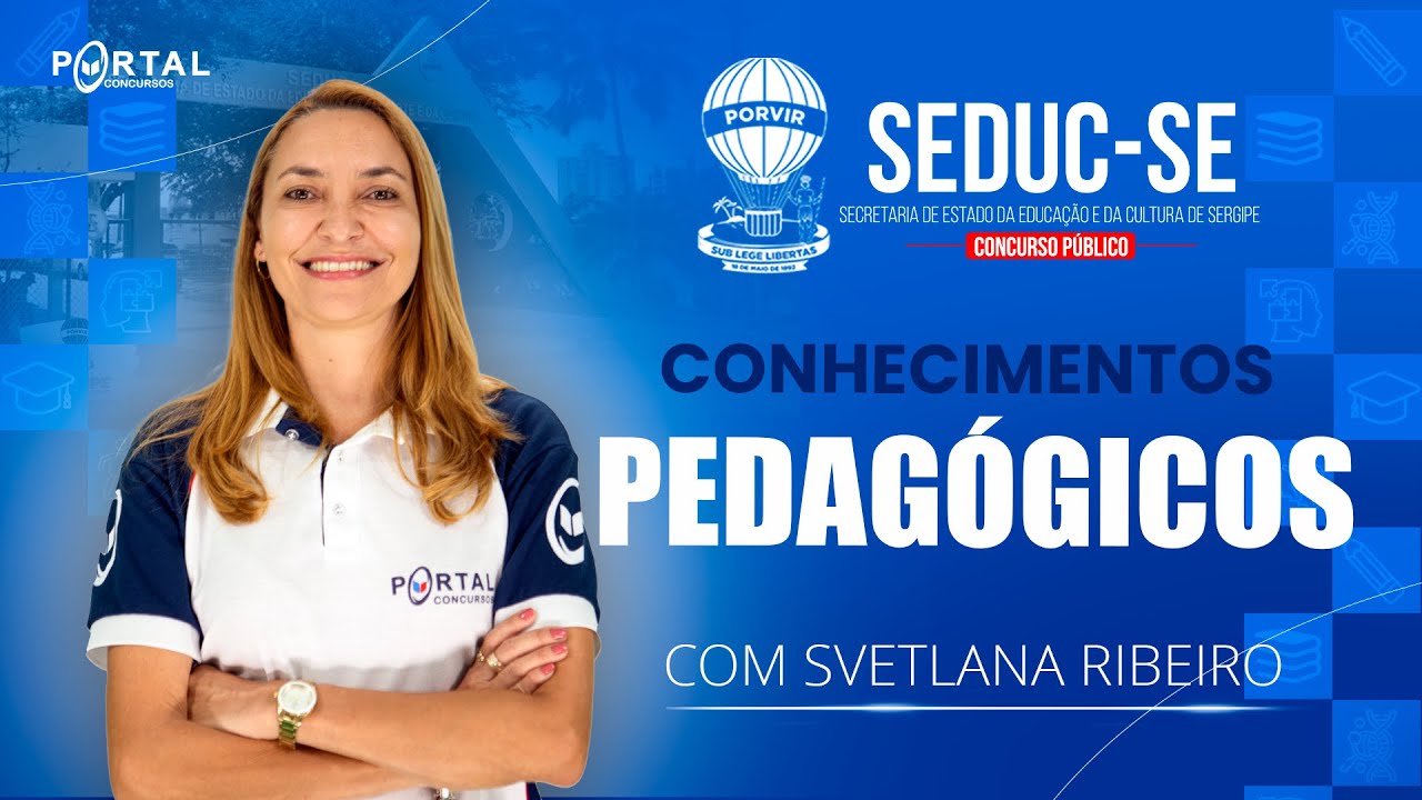 CONCURSO SEDUC/SE: CONHECIMENTOS PEDAGÓGICOS @CursosdoPortal