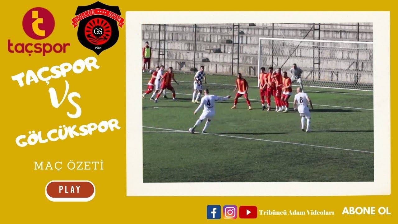 TAÇSPOR - GÖLCÜKSPOR MAÇ - ÖZETİ / BÖLGESEL AMATÖR LIGI BAL