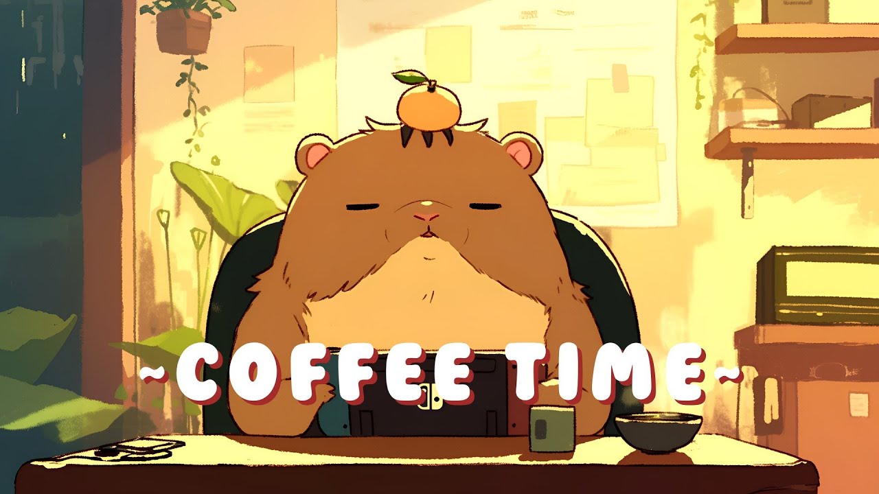 Capybara Study Beats - Relaxing Music for Work/Study ~ Dreamy Vibes ~ 🦫 📝 | High Quality