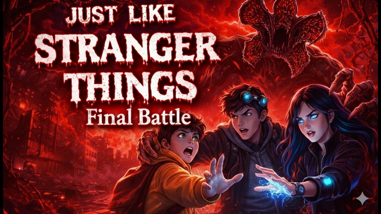 The Stranger Things Animated Season Finale | Earth Music NCS
