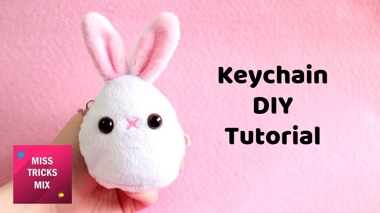 Rabi-Dango Keychain Plush DIY Tutorial | Kawaii DIY.
