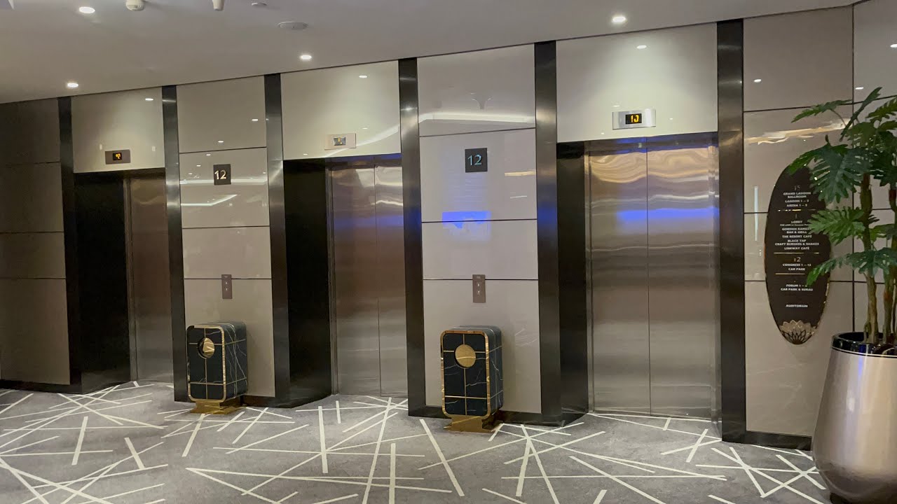 ( Podium B ) 3 KONE Elevators @Sunway Resorts, Subang Jaya, Selangor, Malaysia.