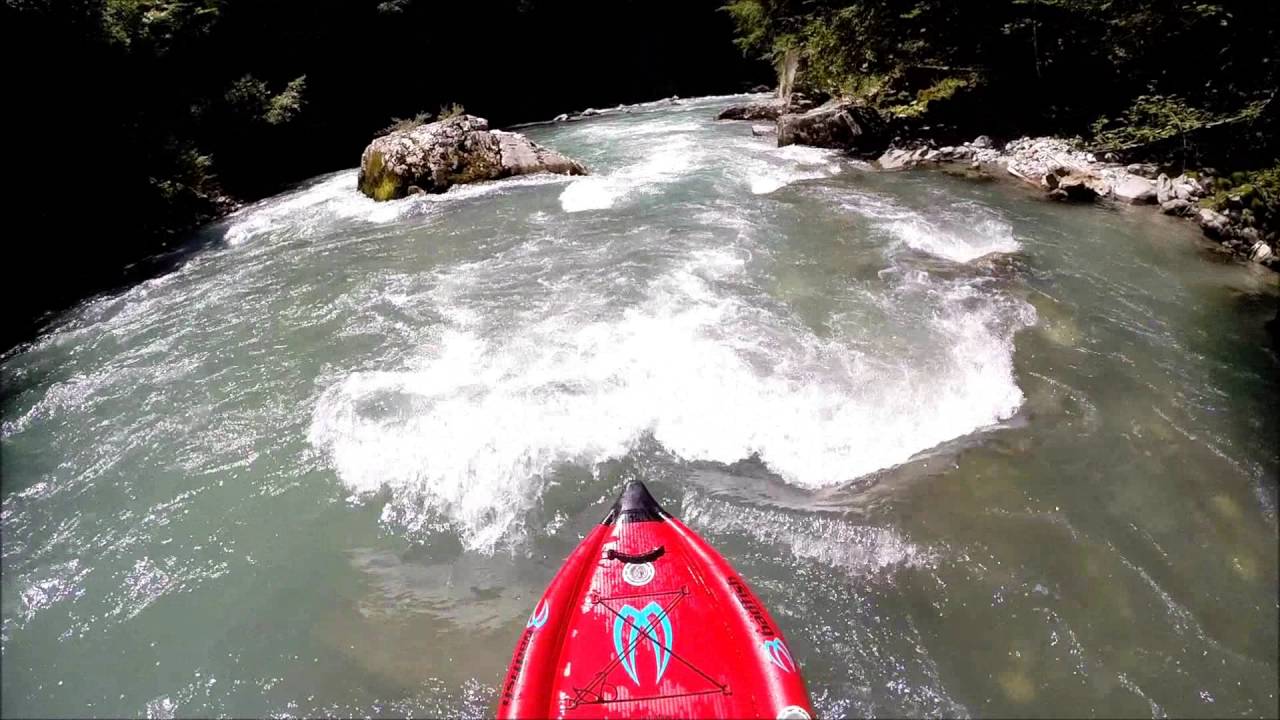 SUP river La Dranse class 2+/ 3+