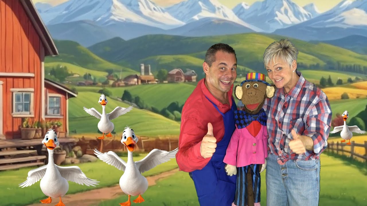 Die Schnatter-Flatter-Gans – fröhlicher Tanz- und Partyhit von Zirkusäffchen Bobby
