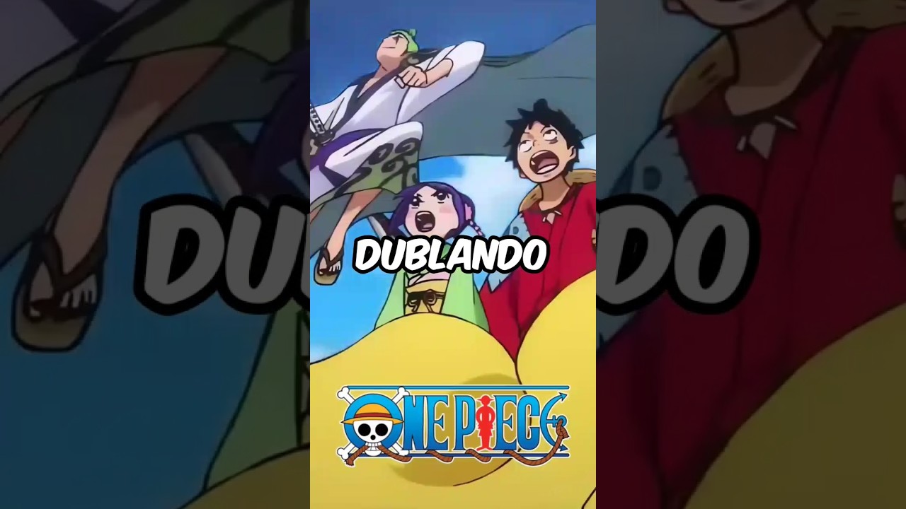 ARCO DE WANO DUBLADO!! ☠️🗡️ #onepiece #wano #anime #netflix #shorts