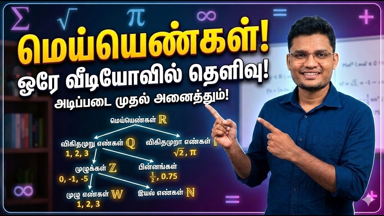 O/L Maths Unit 01 | Real Numbers Introduction | Tamil | Part 1 |Smart Academy (Tamil & English)