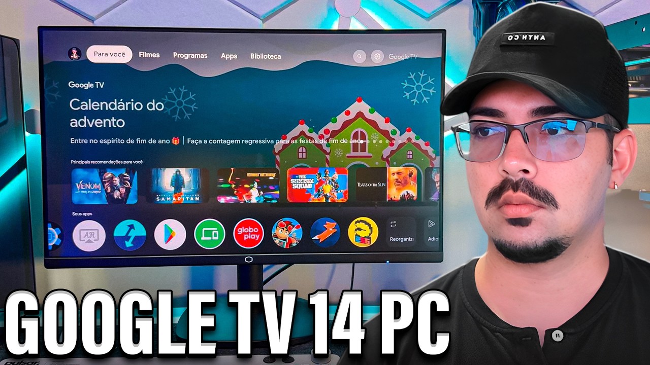 NÃO COMPRE TV BOX! 🚫 Instale o NOVO Google TV 14 no PC Agora Mesmo!
