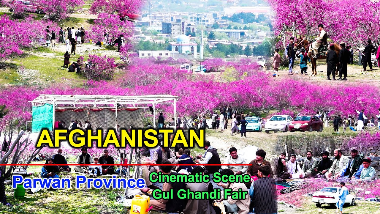 AFGHANISTAN _ Parwan Province _  Charikar Gul Ghundi  People's Fair 4k 2025