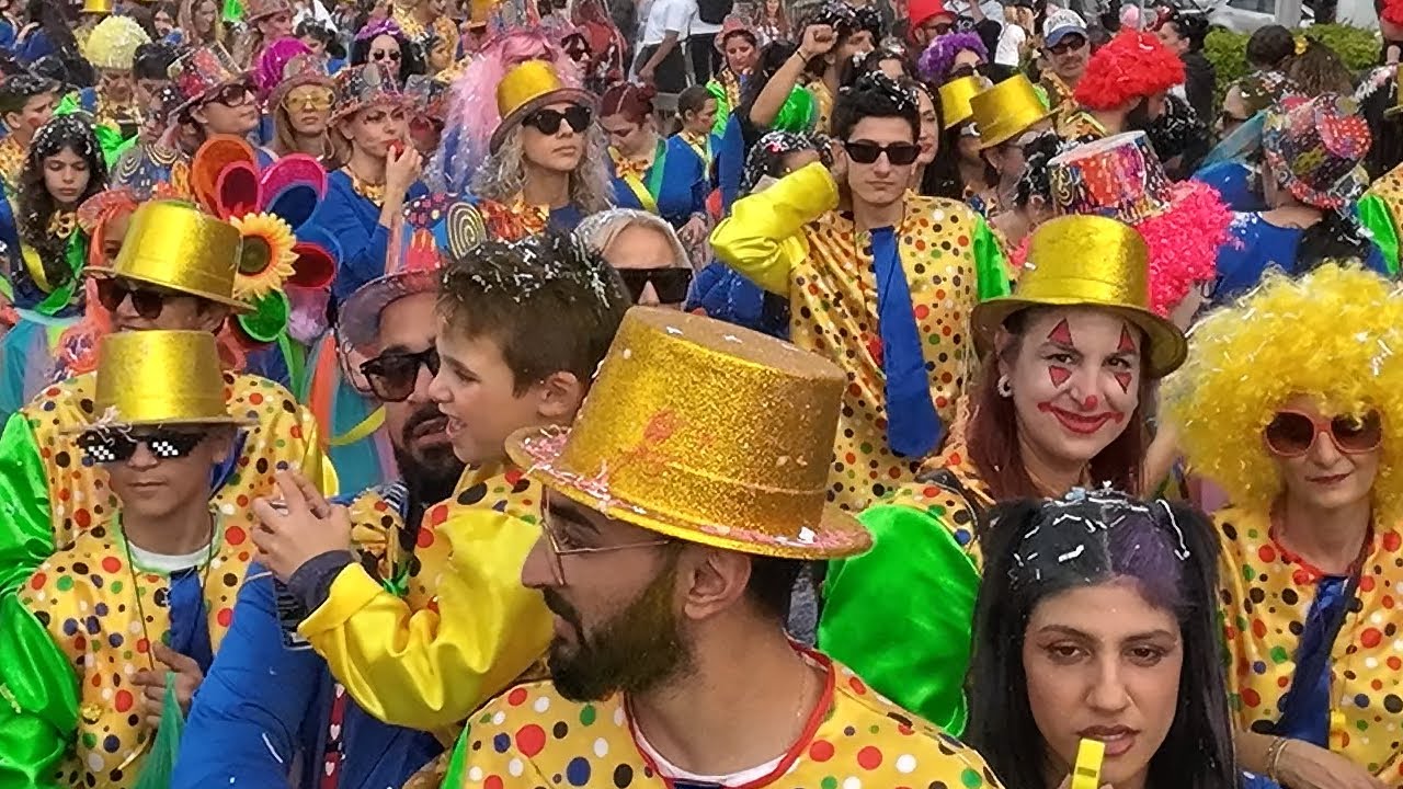0060 🇨🇾 Carnival parade in Limassol 2023 from #70 ♫