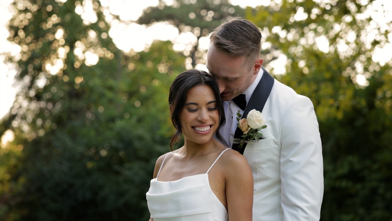 Joanne & David's September Wedding at Harding Waterfront Estate