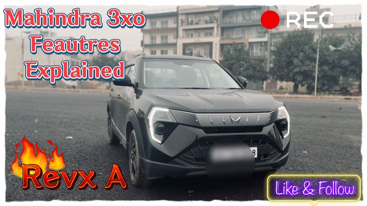 Mahindra 3XO RevX A Screen Confusion? Instrument Cluster & Display Explained 😇