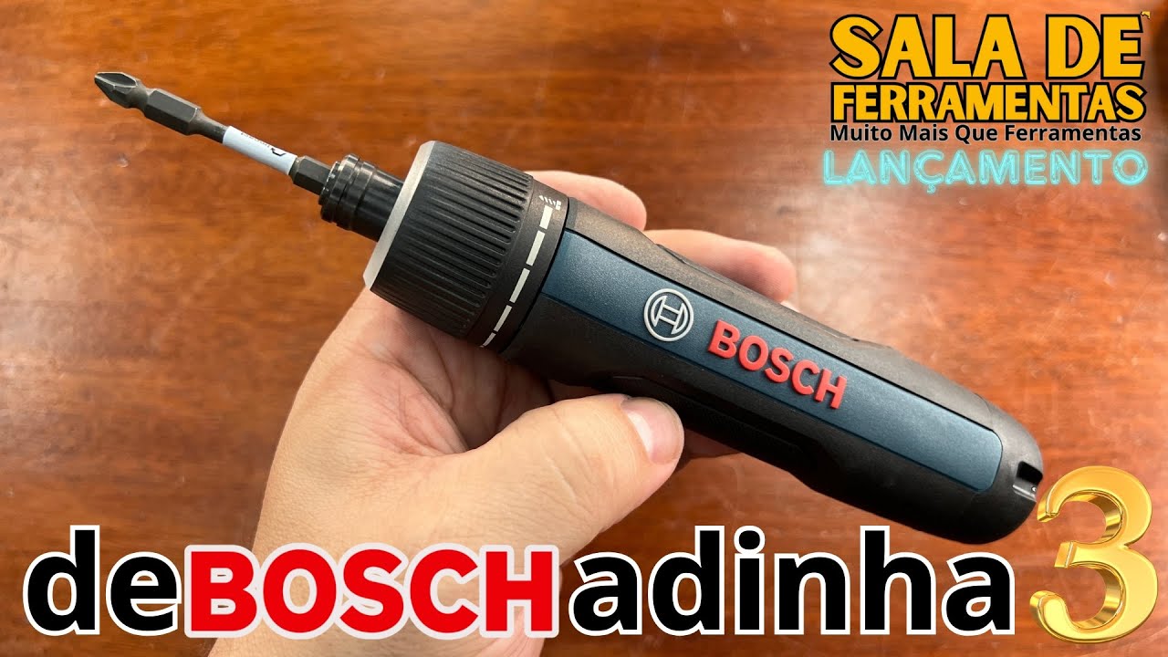 Lançamento ! BOSCH GO 3, depois do lançamento estamos com a mais nova deBOSCHadinha na mão. #bosch