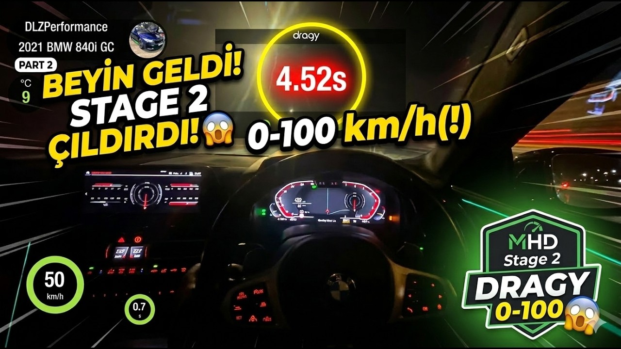 FEMTO Unlock Sonrası MHD Stage 2! BMW 840i’ye Büyük Güç Artışı