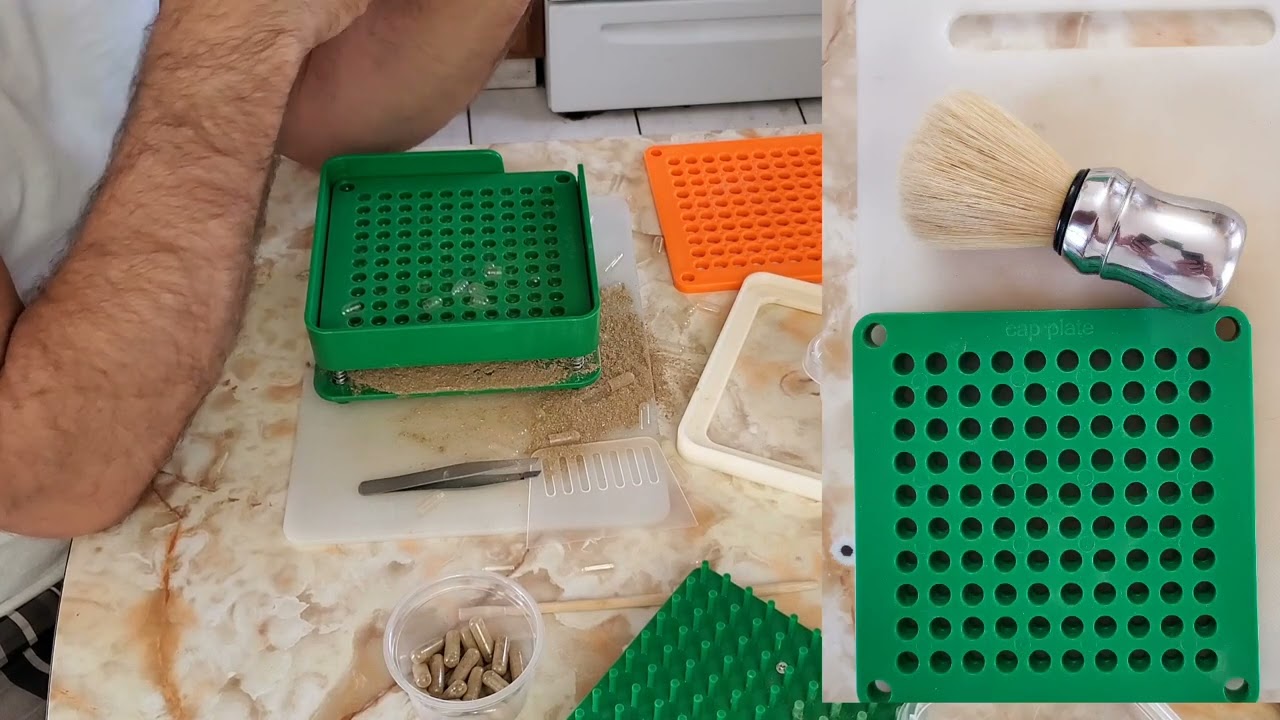 refill cap , appareil de remplissage pour capsule fait maison