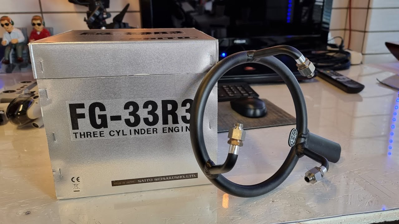 Saito FG-33R3. Break-in went great