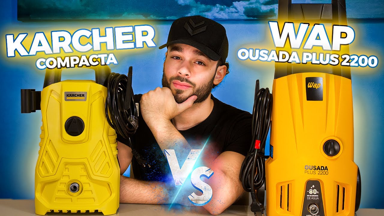 Lavadoras de Alta Pressão: WAP Ousada vs Kärcher Compacta [✅Quem ganha em 2025?]