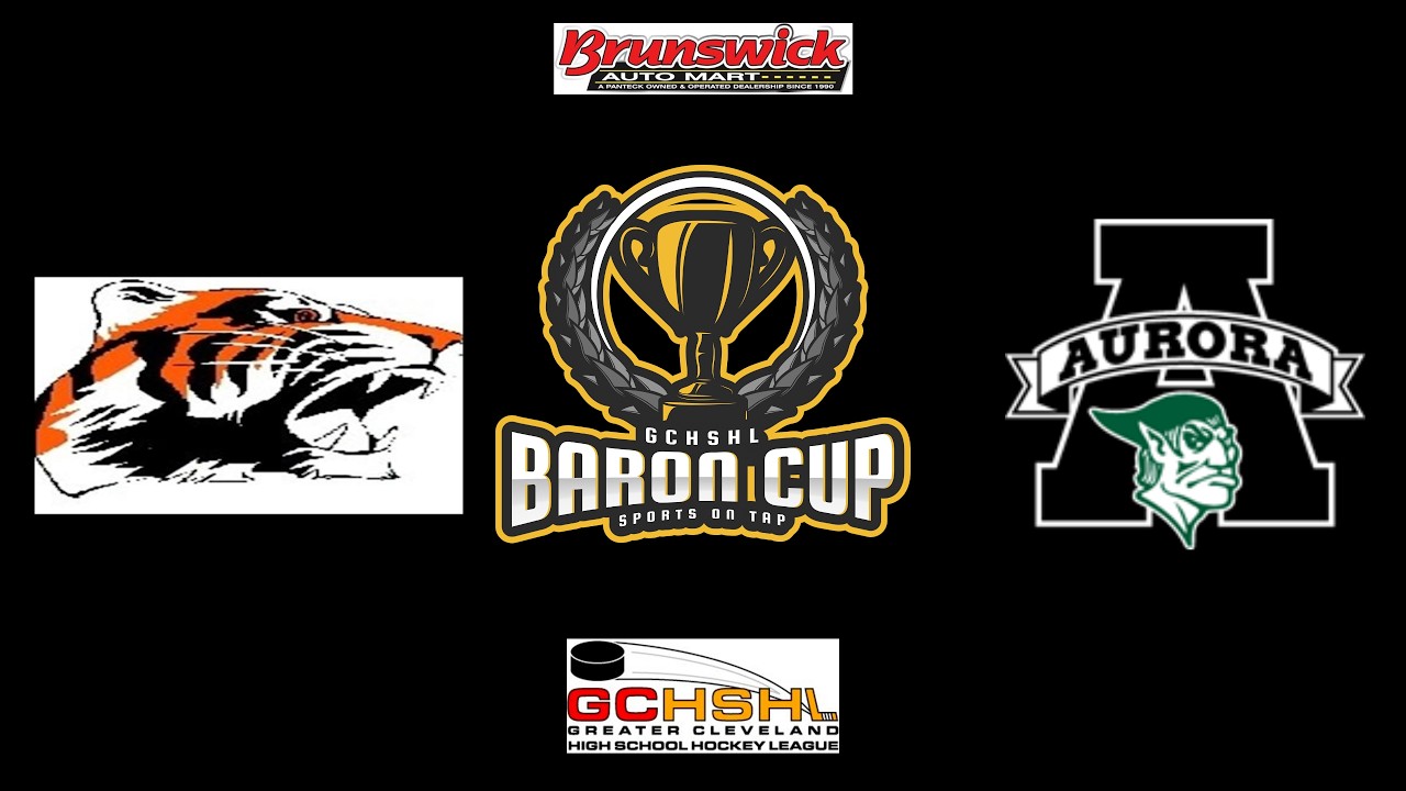 GCHSHL (High School Hockey)- Baron Cup Tournament Blue Division- Chagrin Falls vs Aurora