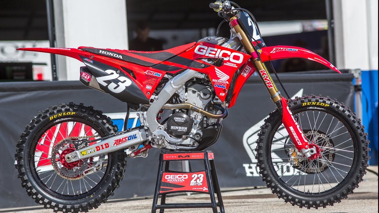 Inside Chase Sexton's Factory Geico Honda CRF250R - Motocross Action Magazine