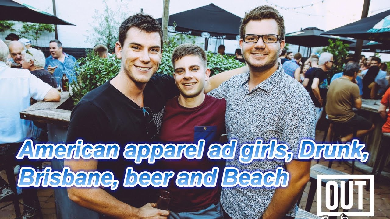 American Apparel Ad Girls, Drunk, Brisbane, Beer and Beach | cambrehm