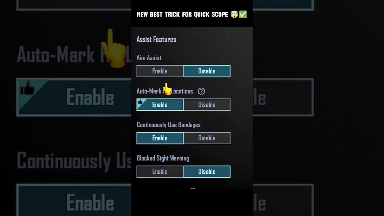 New Best Trick For Quick Scope 🤯✅