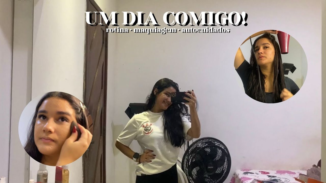 VLOG um dia comigo -rotina, autocuidado, maquiagem