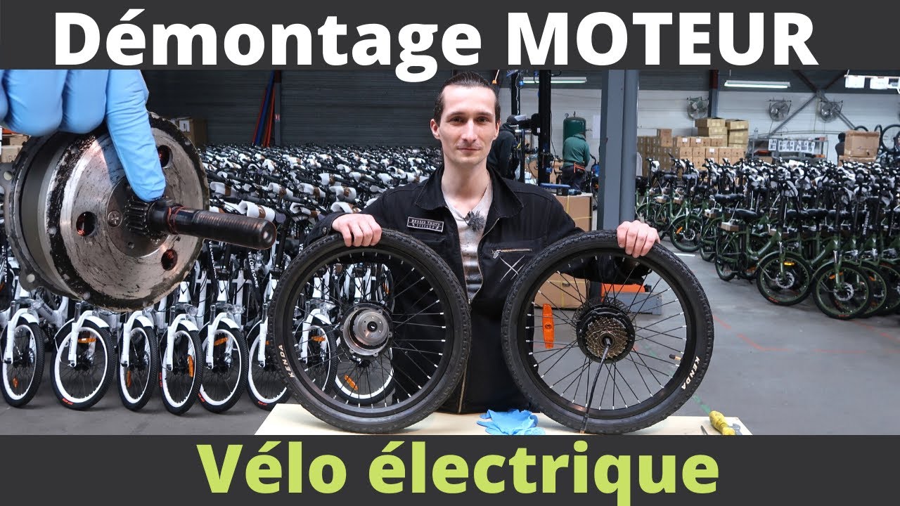 🚲 Tutoriel - DÉMONTER le MOTEUR de votre VÉLO ÉLECTRIQUE *VÉLOBECANE*