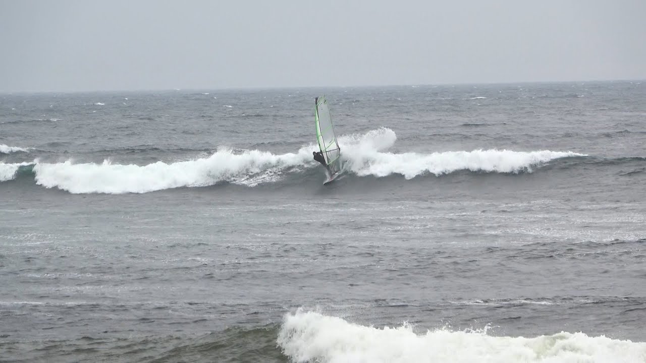Windsurfing the Grey Lands.