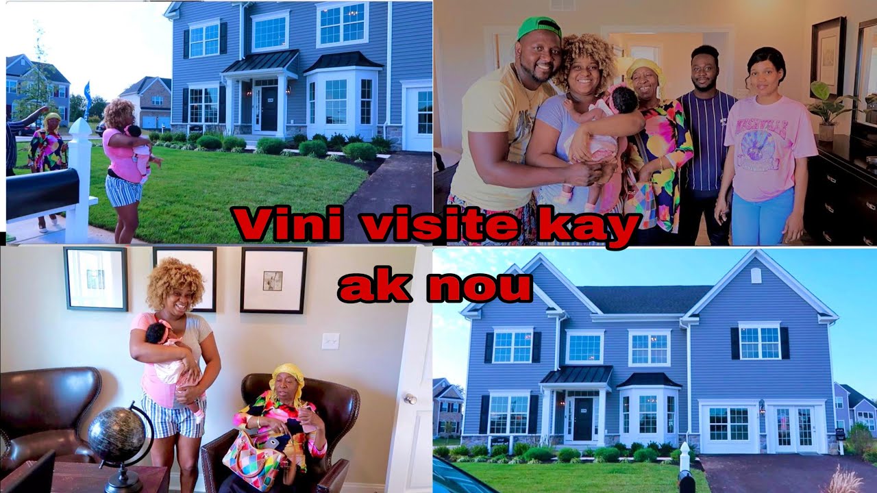 Nou pote  ELIYANAH bay Gran li / nou Ale achete dezyem kay nou /house tour