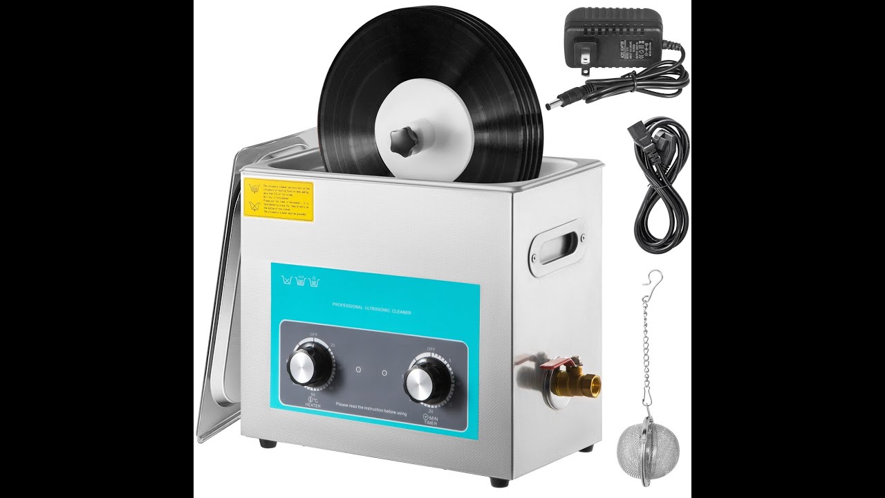 Vevor Ultrasonic Record Cleaner unboxing and ultimate test - Part 1