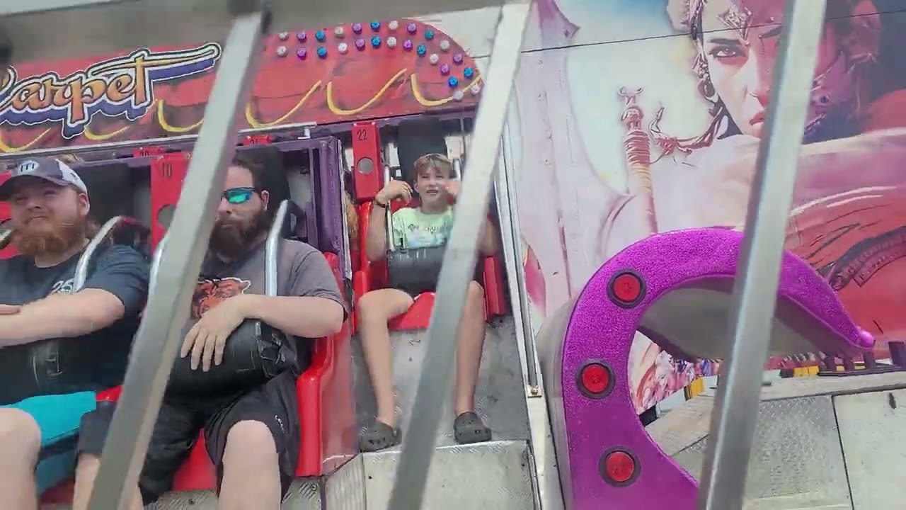 Walker does fair ride