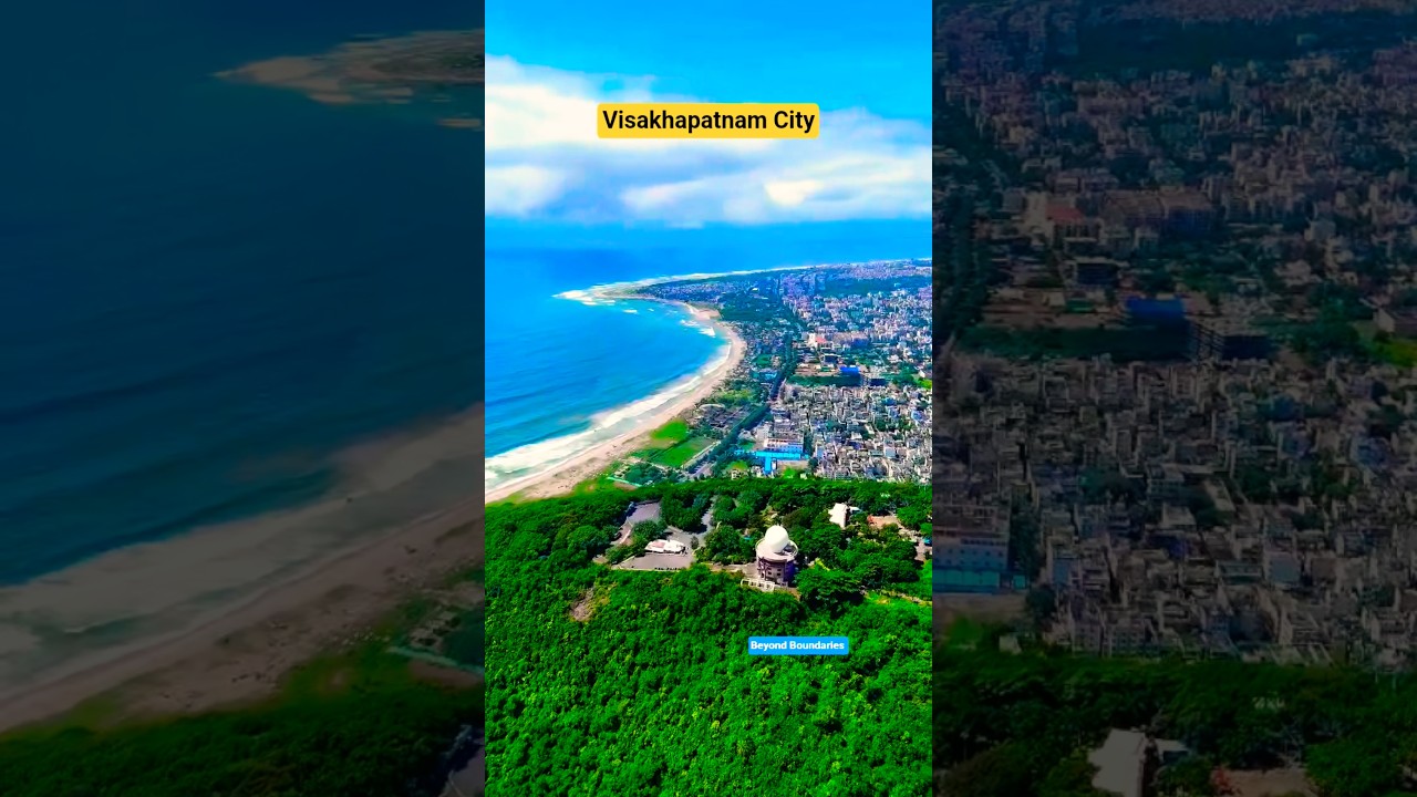 Visakhapatnam City - Vizag City Drone View | Vizag City Status #shorts #vizag #visakhapatnam #status