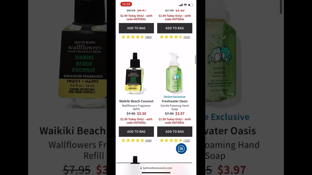 BBW SAS DAY 5 $2.99 hand soaps and wallflowers.. Worth the money??