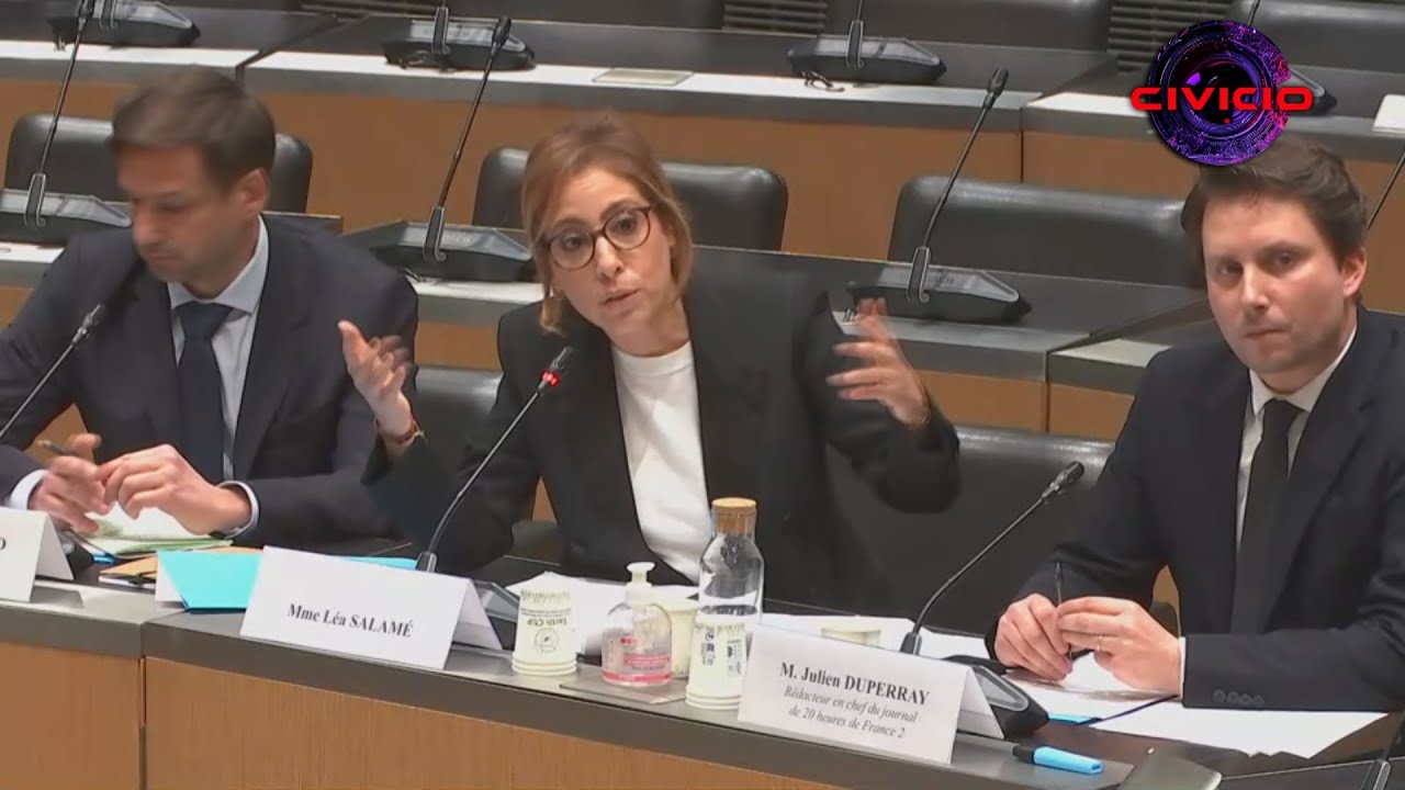 Léa Salamé CRAQUE le président pète un plomb en audition