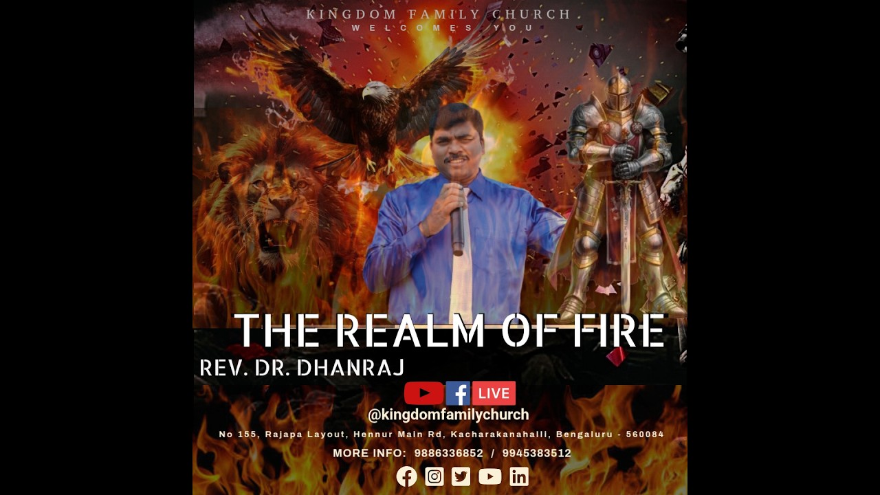 🔴LIVE || THE REALM OF FIRE  || KINGDOM FAMILY CHURCH ||