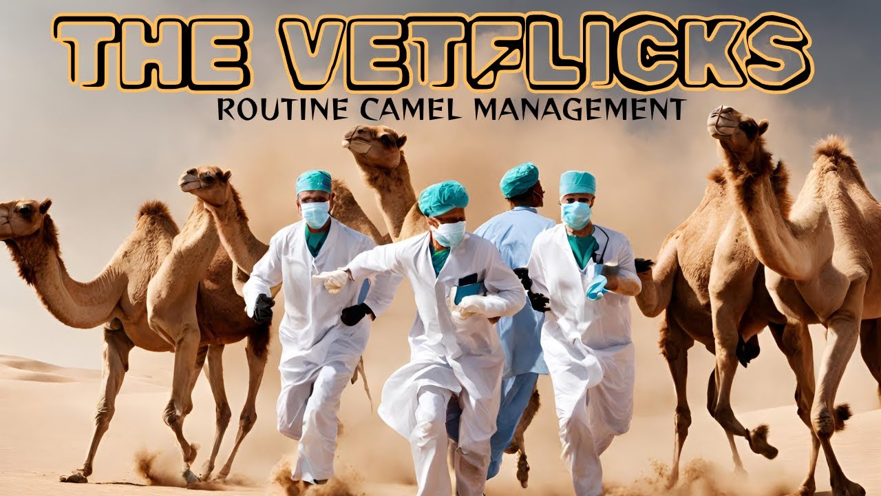 CAMEL RESTRAINT || CAMEL TREATMENT || CAMEL ROUTINE  MANAGEMENT || THE VETFLICKS