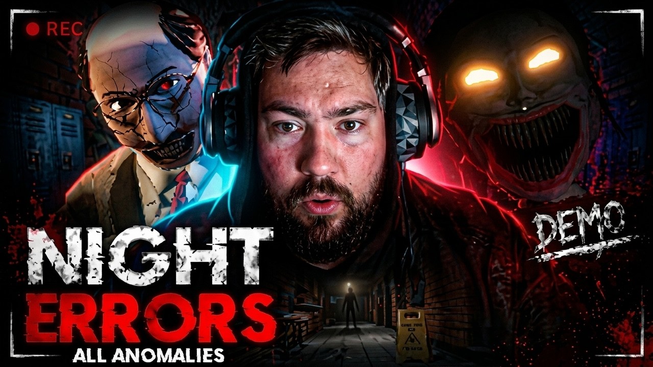 Night Errors All Anomalies - This Indie Game Is Unsettling