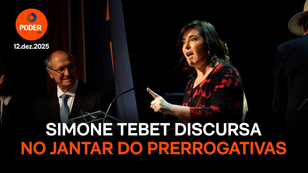 Simone Tebet discursa no jantar do Prerrogativas