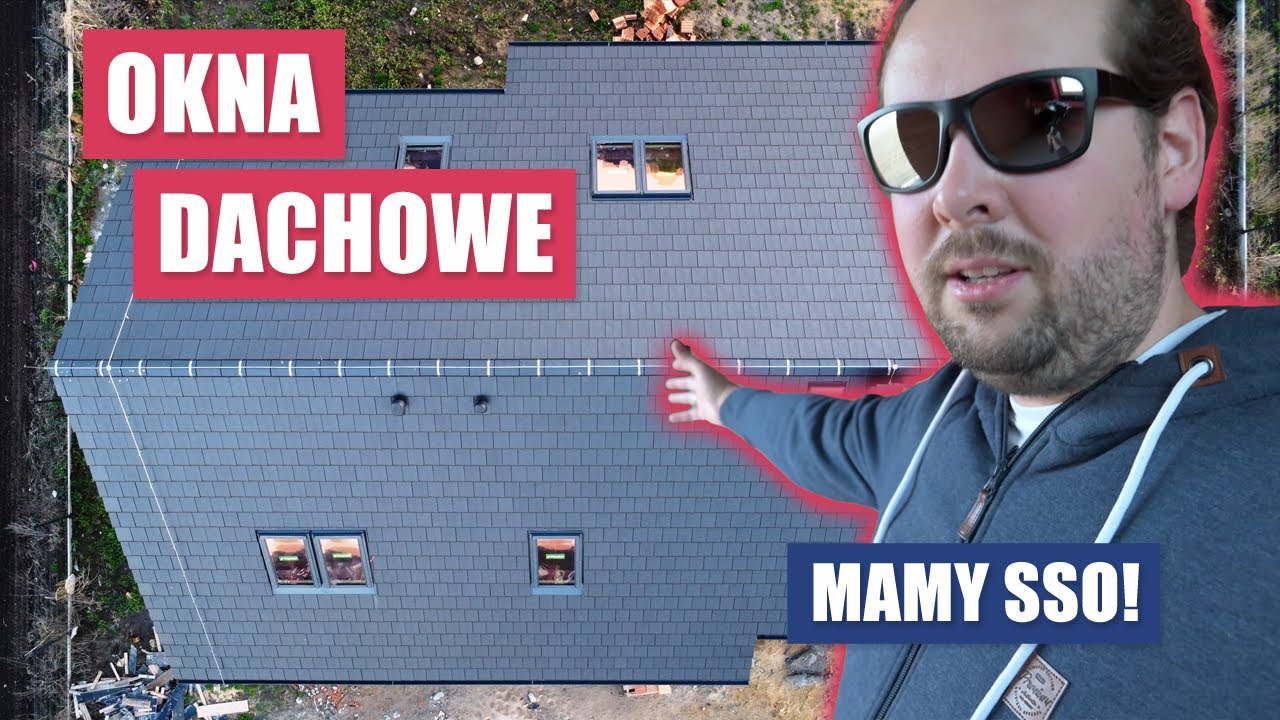 OKNA DACHOWE FAKRO I SPACER PO PIĘTRZE - Mamy SSO! #Domatorzy #RaportZBudowy #vlog