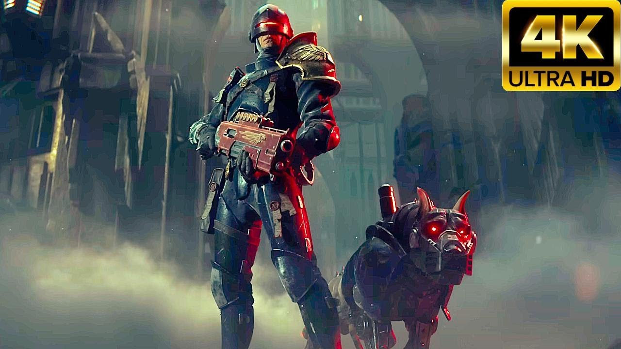 Warhammer 40K Arbites Battle Cinematic 4K
