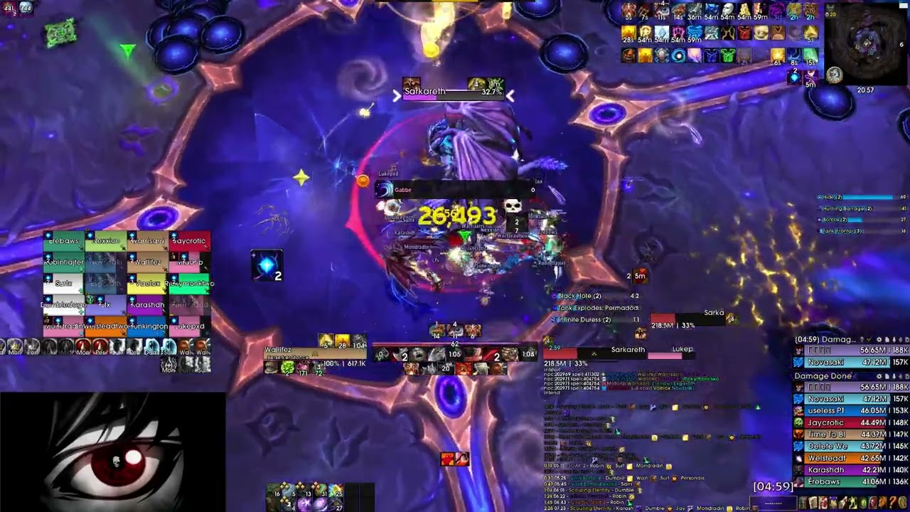 Conspiracy vs Sarkareth Mythic | Fury Warrior PoV