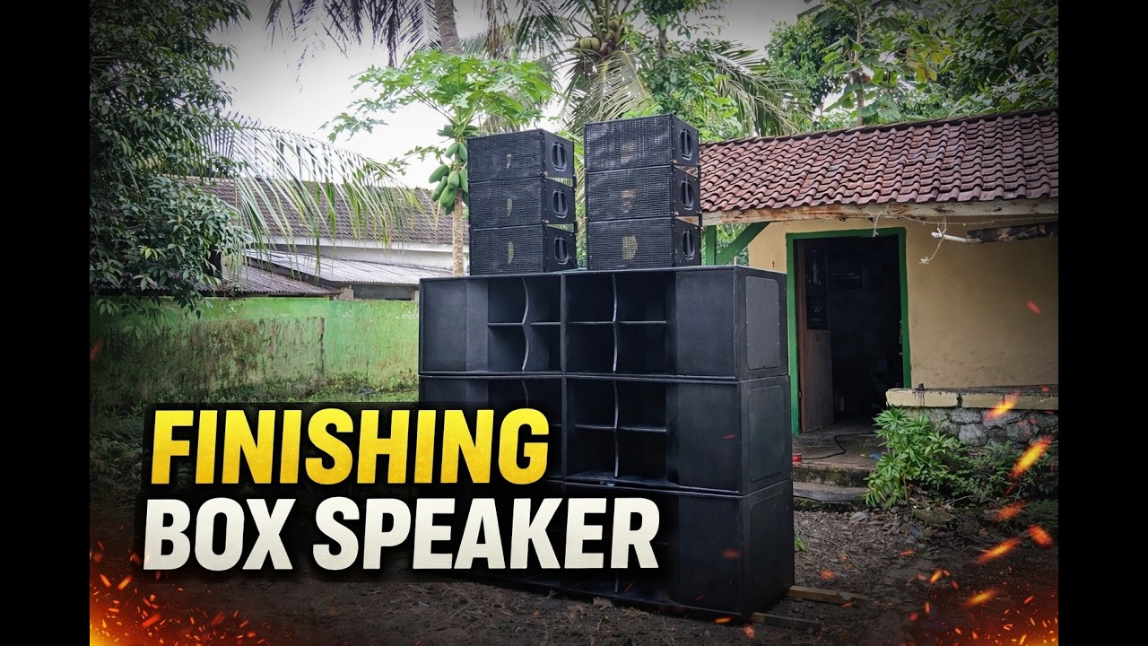 Finishing box subpai pembautan box biar kokoh