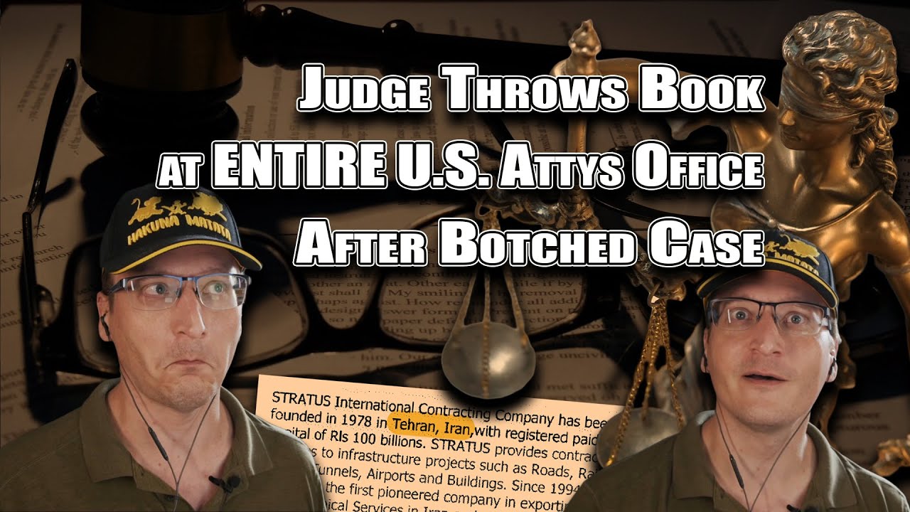 Judge LIVID after Gov't Withholds Evidence, Botching Case