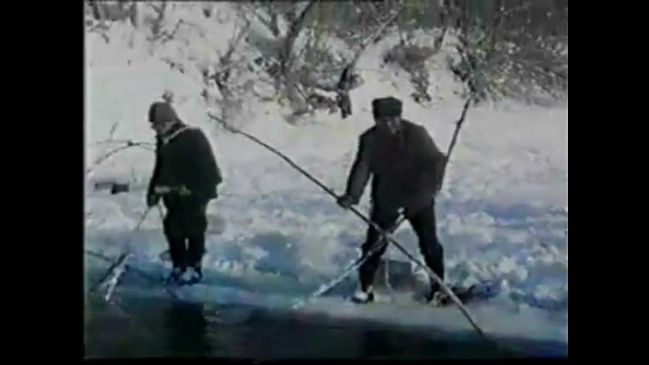 Jeges Halászat a Latorcán - Retro Horgászat - Horgászfilm.