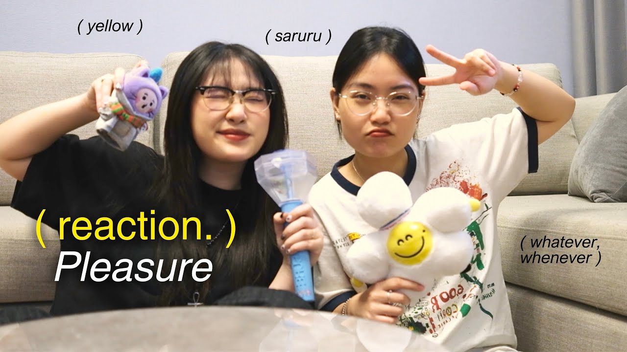 treasure 'yellow' reaction 📝 (pleasure) album first listen 💛🎧 bright youthful concept !!!