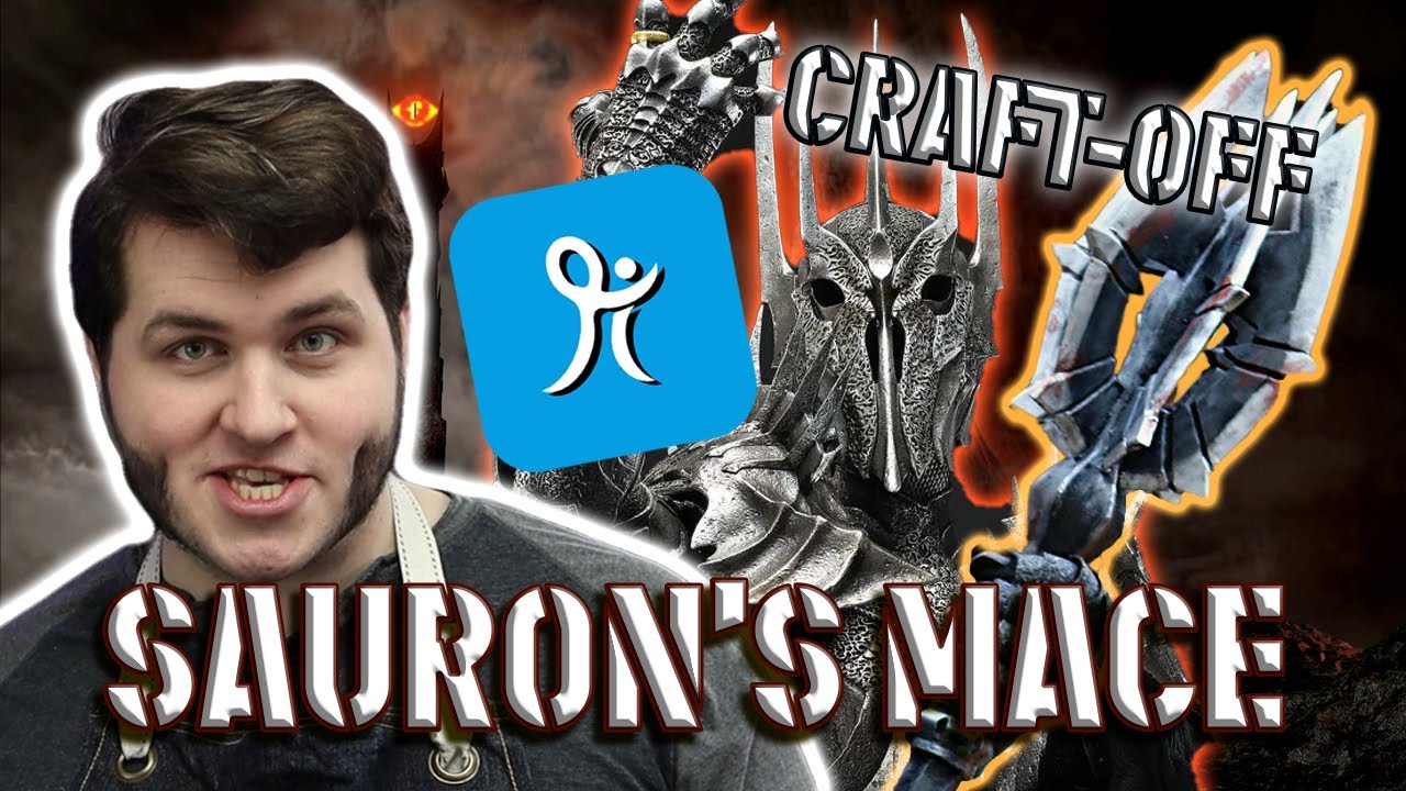 Making Sauron's Mace | Lord of the Rings Craft-Off with Tristan Maker | DIY