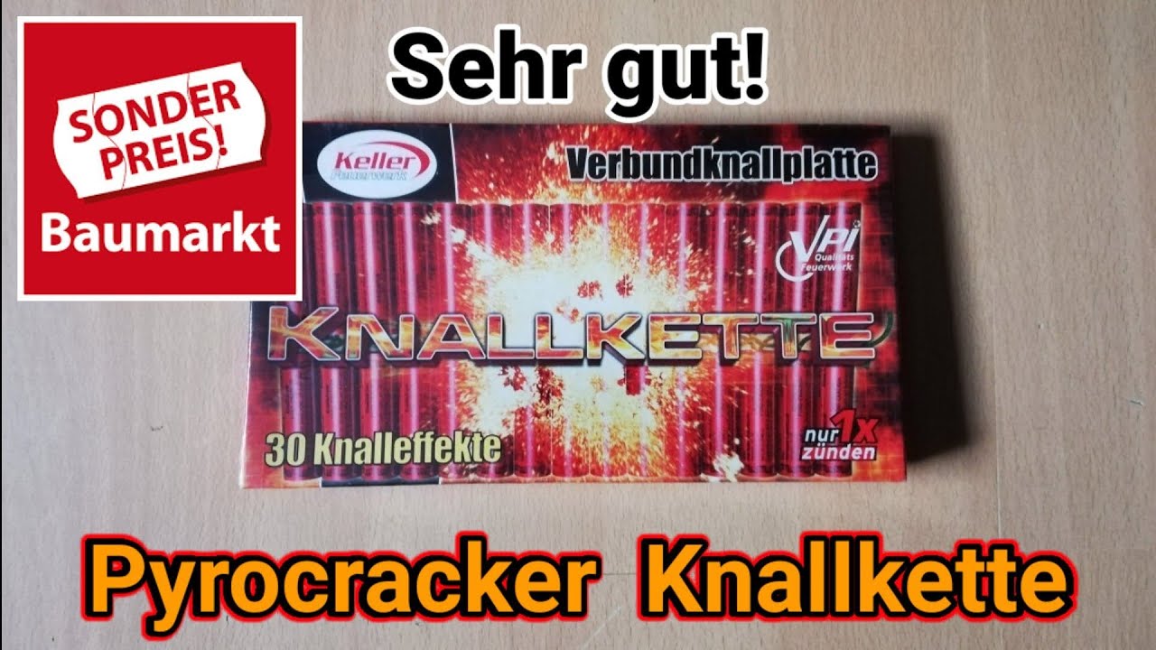 COMET KNALLKETTE TESTEN | VERBUNDKNALLMATTE! | PyroTechnicker Flo (Top Knallkette)