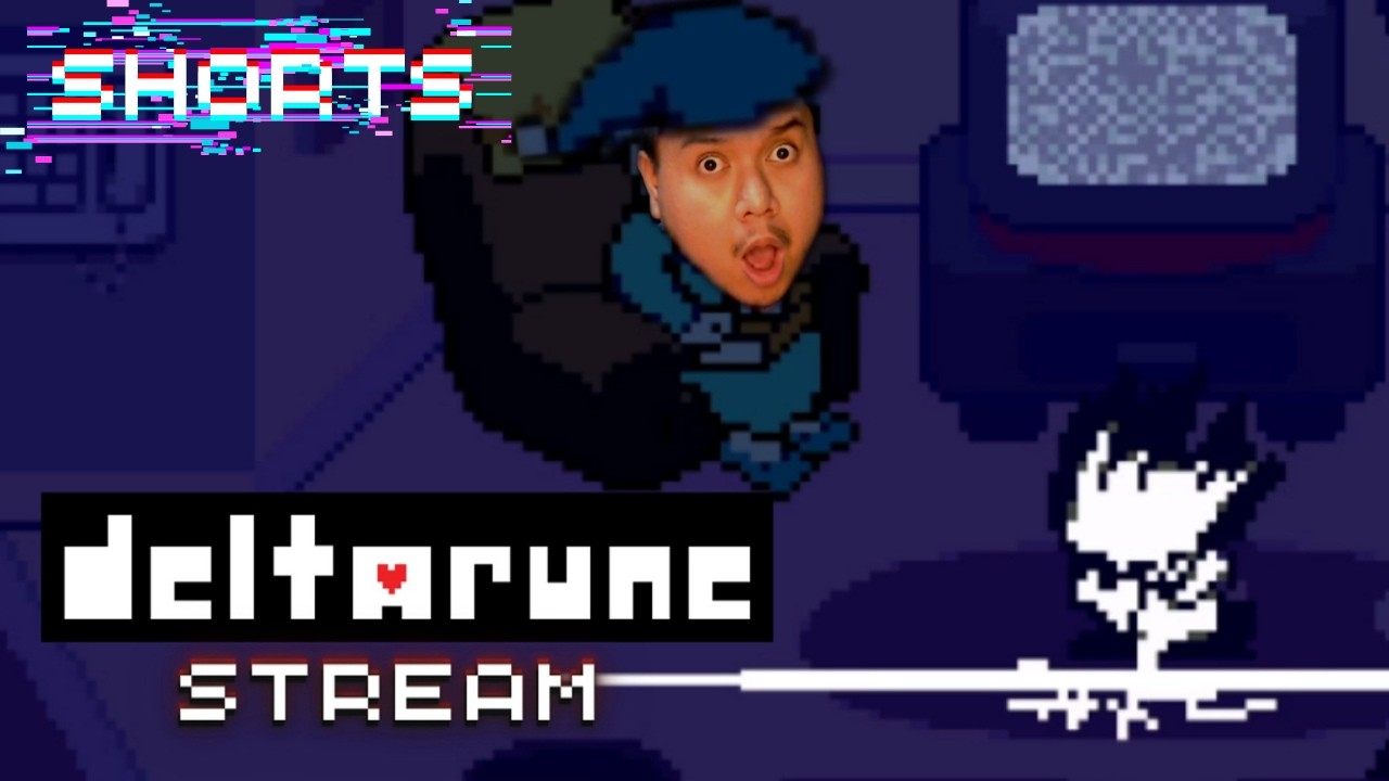 A Dark Fountain?! - DELTARUNE CHAPTER 3 (SHORTS STREAM)