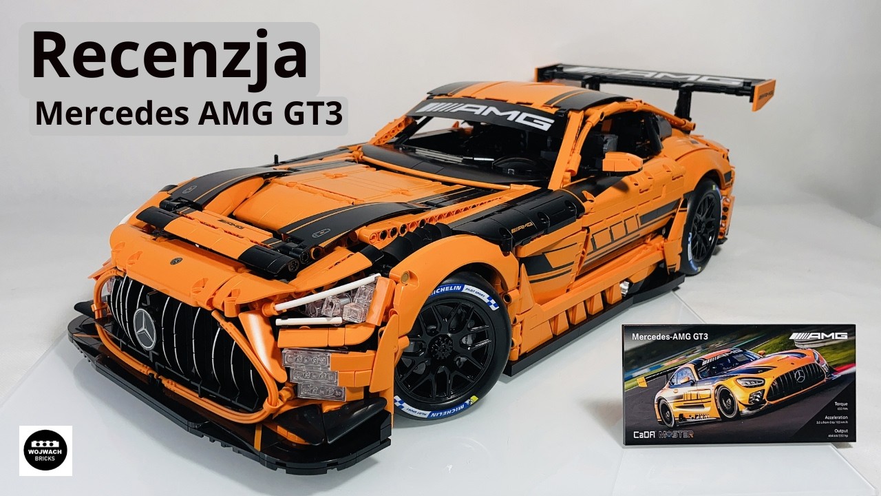Mercedes AMG GT3 1:8 CaDA C64008W / Recenzja