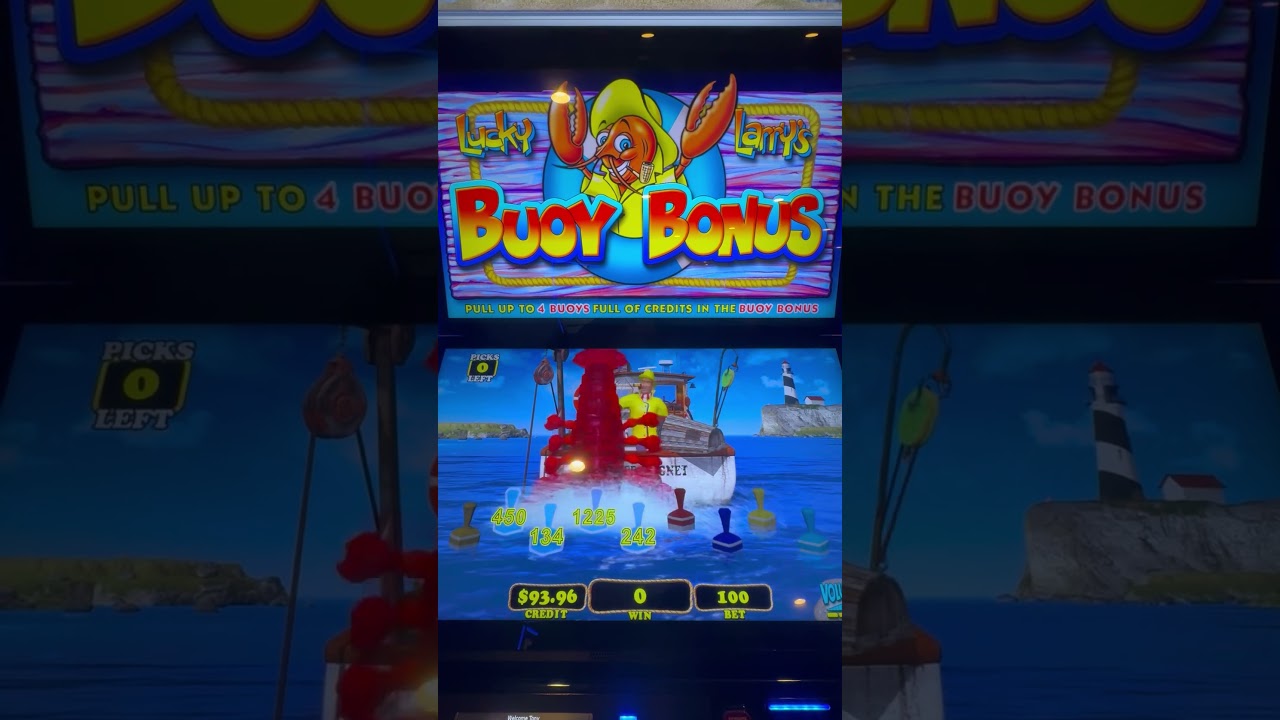 🦞💥 LOBSTERMANIA BUOY BONUS 🌊⚓💰 #lasvegas #slot #casino