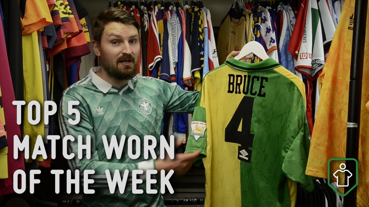 Classic Football Shirts: This Week's Top 5 Match Worn